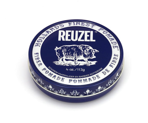 REUZEL Fiber Pomade, Firm and Pliable All Day Hold, Water Soluble, Low Shine, Easy to Wash Out