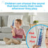 hand2mind Calming Sounds Sensory Tubes, Rain Sound Fidget Tubes, Rain Stick Instrument, Toddler Sensory Toys, Calm Down