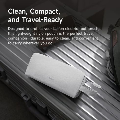 Laifen Wave Electric Toothbrush Travel Bag, Lightweight, Hygienic & Easy to Clean, Compatible Wave Wave Special