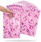 SOAOP 50 Pack Kpop Music Theme Birthday Party Favor Bags with Handles, Plastic