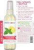 Air Freshener Spray Variety Pack – Citrus & Spice + Peppermint & Lemon, 4 Fl Oz, Pack of 2, Scented with Pure Essential