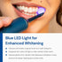 SNOW Toothbrush Refillable Heads, Electric Replacement Heads with Soft Bristles, Blue LED Light