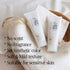 MIDHA RICE BRAN SCRUB FOAM 150ml - Gentle Face Wash and Scrub with Finely Grinded Rice Husk and Rice Water