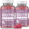 NEW AGE Biotin Gummies for Hair, Skin & Nails, 10,000 mcg, Non-GMO Supplement for Women and Men, 120 Count