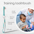 Cherish Baby Care Toddler Toothbrushes (4-Pack) for 1-2 Years - BPA-Free, Soft-Grip, Pediatric Dentist Designed