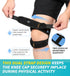 HiRui Dual Patella Knee Straps, Knee Brace Patella Stabilizer for Pain Relief, Adjustable for Running & Jumping