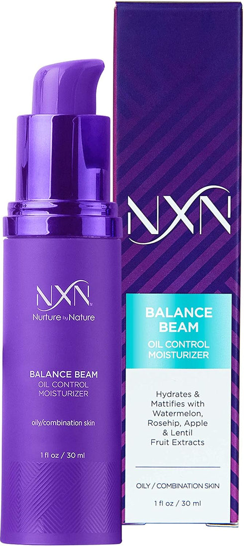 NxN Oil Control Moisturizer with Watermelon & Rosehip, Natural Ingredients, Face Lotion for Oily & Dry Skin