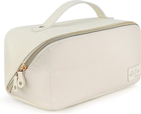 Large Capacity Travel Cosmetic Bag - Cute Waterproof Makeup Organizer for Women - Travel Makeup Organizer Bag