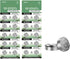 QLQXQTy 20PACK AG9 LR45 SR936SW Watch Battery LR936 Batteries 194 394 1.5V Alkaline