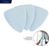 WASHEASY Pack 3 (3 Pack) of Streak Free Non Woven Microfiber Replacement Bonnets - Glass Cleaning for Multiple Cleaning