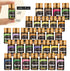 Set 30 Care,30x5 ml Essential Oils Gifts - Unique Scents - Perfect for Diffuser, Humidifier,Aromatherapy, Massage,Skin