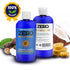 ZERO Natural Sunscreen SPF 20, UVA/UVB Sunblock for Sport and Daily Active Use, Coral-Reef Friendly Sun Lotion, Made with 100% Natural Ingredients -Coconut Oil, Shea Butter, Zinc Oxide, Beeswax, 4.5oz