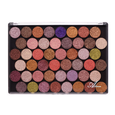 Large Empty Magnetic Transparent Plastic Makeup Palette for Eyeshadow, Lipstick, Blush Powder
