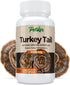 Parker Naturals Turkey Tail Mushroom Capsules - Organic Mushroom Supplement for Immune