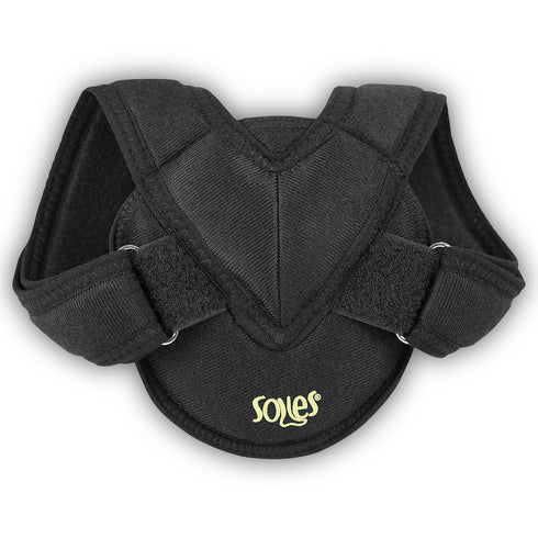Soles Clavicle Bandage Adjustable, Flexible, Breathable Neoprene, Unisex Clavicle Brace for Collarbone Injuries