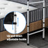 Rackickyer Bed Rails for Elderly Adults Safety,Height Adjustable Bed Assist Rails for Seniors, Non-Slip Bed Side Assist