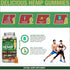 WELLUTION Hemp Gummies 1,500,000 XXL High Potency, Fruity Gummy Bear with Hemp Oil Supplements