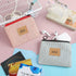 Minatee 2 Packet, 4.7 3.6 Inch Pcs Birth Control Pill x Canvas Wallet Pill Holder Sleeve Pouch with Zipper for Card