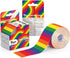 Tmax Waterproof Kinesiology Tape - Athletic Sports Tape for Injury, Muscle Support, Pain Relief (5m x 5cm)