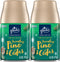 Glade Automatic Spray Refill, Twinkling Pine & Cedar Air Freshener, 6.2 Oz, 2 Count, Limited Edition Scent