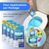 Splash Foam Toilet Cleaner - Self Activating Cleaning Powder for Toilet Bowl Cleaning