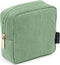 MAGEFY Small Makeup Bag, Mini Cosmetics Bag for Purse, Corduroy Cute Pouch for Women