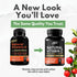 Natural Vitamin C from Organic Acerola Cherry - High Absorption with Garlic Ginger & Citrus Bioflavonoids for Immune