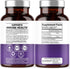 N1N Premium Black Elderberry Capsules, 60 Veg Caps, Max Strength, Pure Sambucus Nigra for Immunity & Skin Health