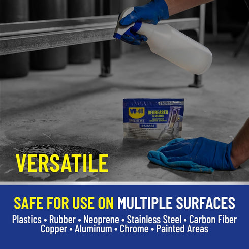 WD-40 Specialist Degreaser and Cleaner EZ-PODS, Customizable Industrial-Strength Concentrate, 1-Pack of 20 PODS