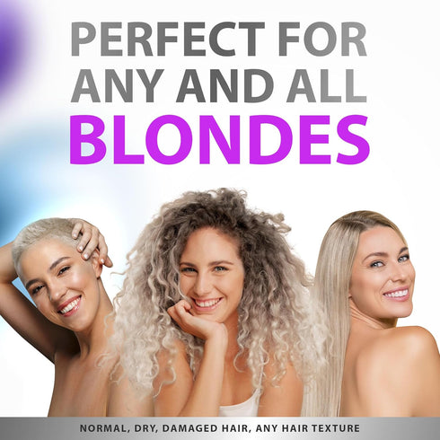 SUNATORIA NEW Keratin Purple Hair Mask for Blonde Hair, Repair & Nourishment Treatment for Brassy Color Treated Locks