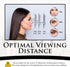 MIRRORVANA 30X Magnifying Makeup Mirror, Ultra Portable Stick On Travel Cosmetic Mirror