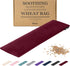 Microwave Heating Pad - Large Microwavable Heat Pack for Neck and Shoulders Pain Relief - Bourgondy