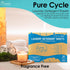 Pure Cycle Laundry Detergent Sheets - No Spill Travel Pack, 160 Loads, Fragrance Free