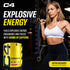 C4 Original Pre Workout Powder Fruit Punch - Sugar Free Energy for Men & Women - 150mg Caffeine + Beta Alanine +