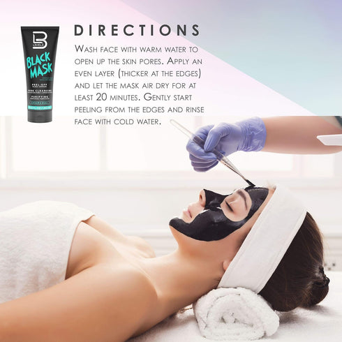L3 Peel Off Mask - Level 3 Deep Cleansing Blackhead Removal - Removes Dead Skin Cells and Impurities