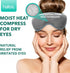 Microwave Activated Warm Eye Compress – Dry Eye Therapy Mask for Blepharitis & Stye Treatment, Moist Heat for Eyes