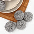 Stainless Steel Sponges (Set of 3) | Non-Scratch Scrubbies for Greasy, Baked-On Stains | Tackles Tough Jobs