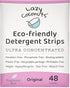 Eco Friendly Plant Powered Laundry Detergent Strips, Fragrance Free, Lightweight, Perfect for Home, Travel