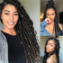 NAISKA 24PCS Hair Jewelry for Braids, Crystal Rhinestone Loc Dreadlock Accessories, Metal Alloy Braid Clips
