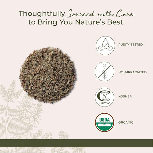 Starwest Botanicals Organic Linden Leaf & Flowers, Dried Loose Leaf Herb for Tea, 4 oz Pouch