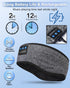 LC-dolida Wireless Bluetooth Sleep Headphones Headband for Sleeping Music Sleep Mask with Thin HD Stereo Speakers