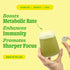 8Greens Daily Greens Effervescent Tablets - Superfood Booster, Energy & Immune Support, Made with Real Greens, Greens Powder, Vitamin C, Lemon Lime, Pack of 1