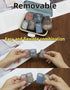 UIVXXUD 7 Set) Ultra-Portable Day Weekly Compact Travel Size Pill Organizer Box - Detachable Daily Compartments