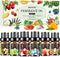 Fruity Essential Oils Set - 6x10ML Fruit Fragrance Oil for Diffuser, Aromatherapy,
