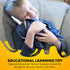 SENSORY4U Narwhal Buckle Pillow, Sensory Motor Aid for Fine Motor Skills and Pediatric Occupational Therapy Support