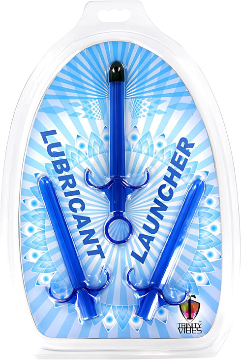 Trinity Vibes Lubricant Launcher Blue