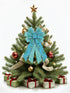 2 Rolls Peacock Ribbon for Wreath Bows, Glitter Blue Green Peacock Ribbon for Gift Wrapping, Party Supplies Decoration