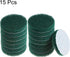 HARFINGTON 15pcs Drill Power Brush 4 Inch Tile Scrubber Scouring Pads 180-240 Grit for Bathroom and Kitchen