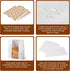 Hoewina 25PCS 25PCS (13.7x8.3x3.5 inch, Paper Bread Bags, Large Sourdough Bread Bags for Homemade Bread Bakery Storage