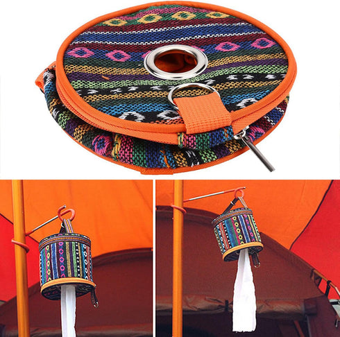 Toilet Paper Bag Hanging Tissue Holder Tissue Case Paper Case Wipes Box Case Holder Roll Cat Proof Toilet Paper Storage